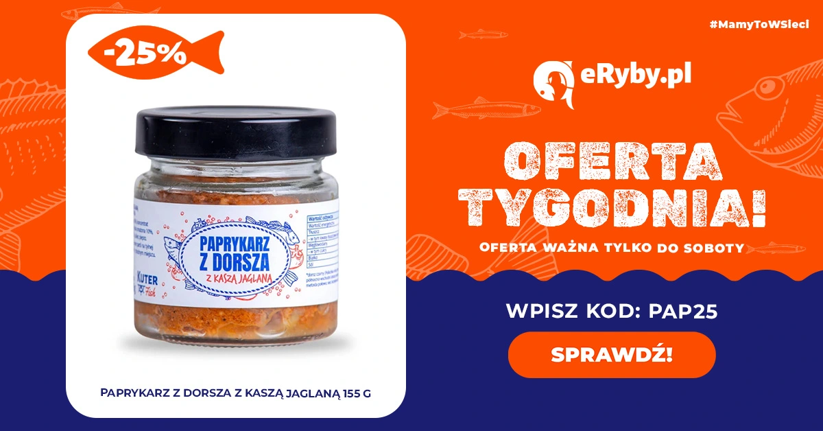 Produkt tygodnia  - paprykarz z kaszą jaglaną